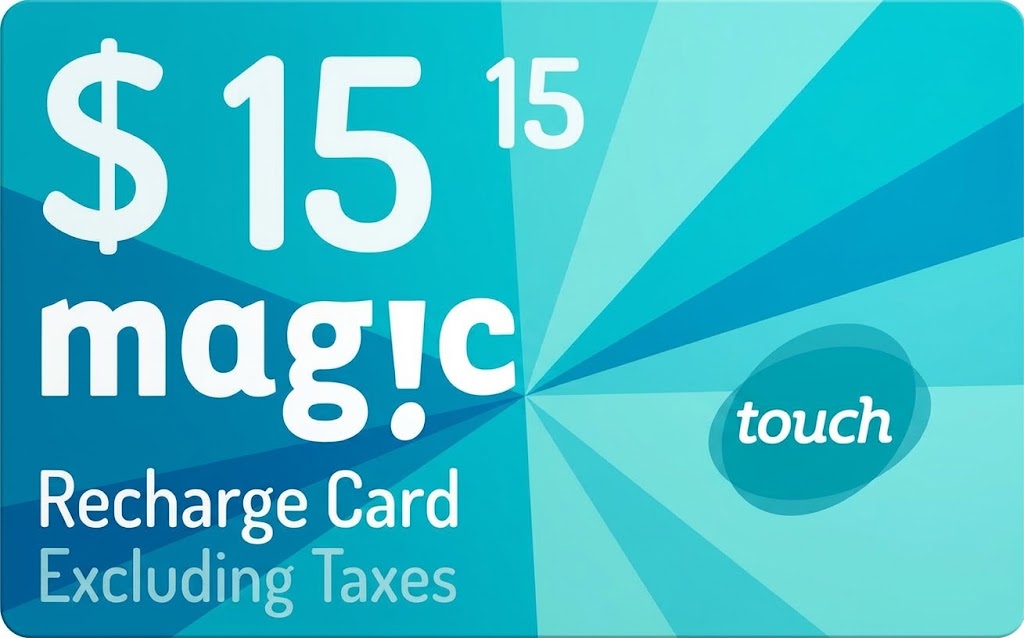 15.15$ Recharge Card